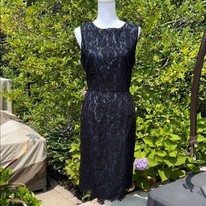 Brooks Brothers Sleeveless Lace Dress